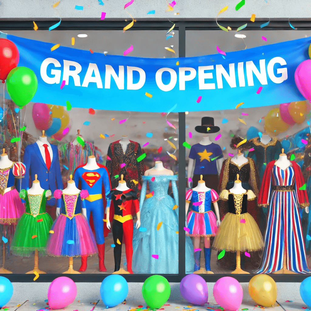 Opening of the online store of carnival costumes Baby Kingdom!