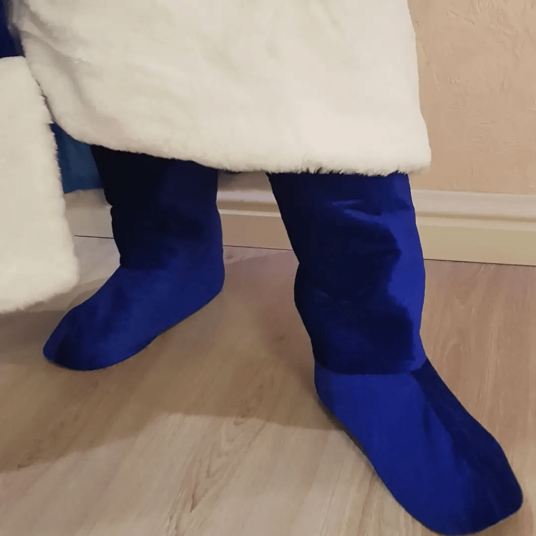 Blue New Year's Father Frost costume sizes 48-56 7