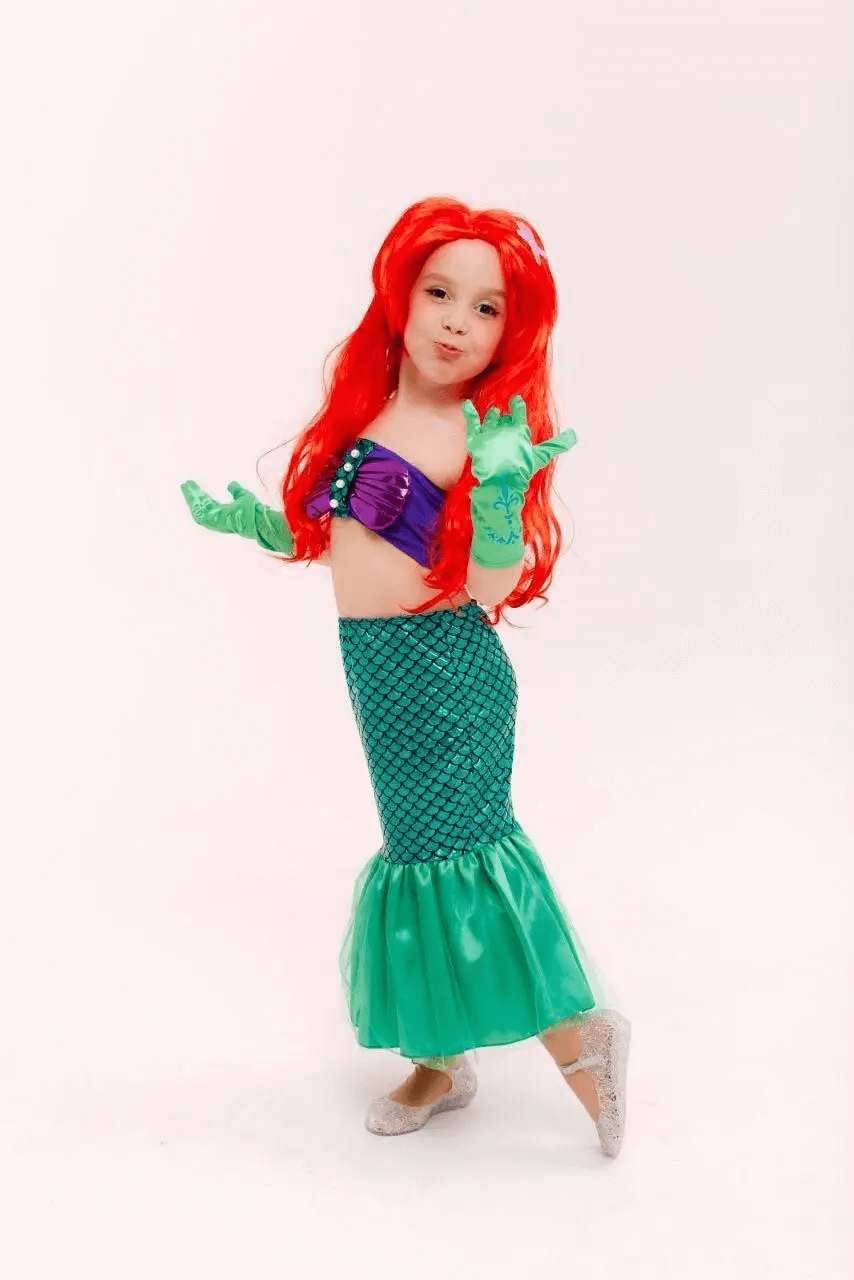 Little Mermaid Ariel kids' costume for girls 4